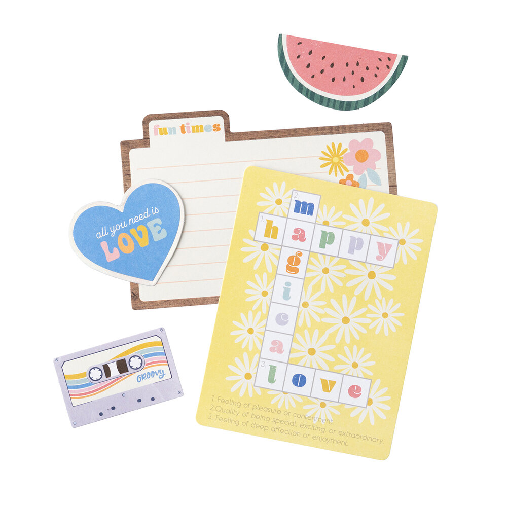 American Crafts Jen Hadfield Flower Child Ephemera (40pcs) (34014154) (OUTLET) American Crafts Jen Hadfield Flower Child Ephemera (40pcs) (34014154) (OUTLET)