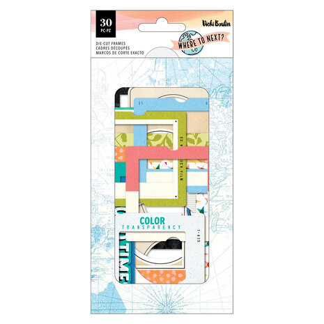 American Crafts Vicki Boutin Where To Next Die-cut Frames (30pcs) (34014118) (OUTLET) American Crafts Vicki Boutin Where To Next Die-cut Frames (30pcs) (34014118) (OUTLET)