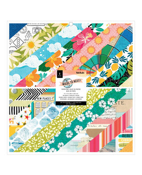 American Crafts Vicki Boutin Where To Next 12x12 Inch Paper Pad (34014108) (OUTLET) American Crafts Vicki Boutin Where To Next 12x12 Inch Paper Pad (34014108) (OUTLET)