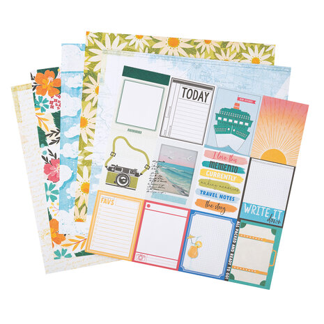 American Crafts Vicki Boutin Where To Next 12x12 Inch Paper Pad (34014108) (OUTLET) American Crafts Vicki Boutin Where To Next 12x12 Inch Paper Pad (34014108) (OUTLET)