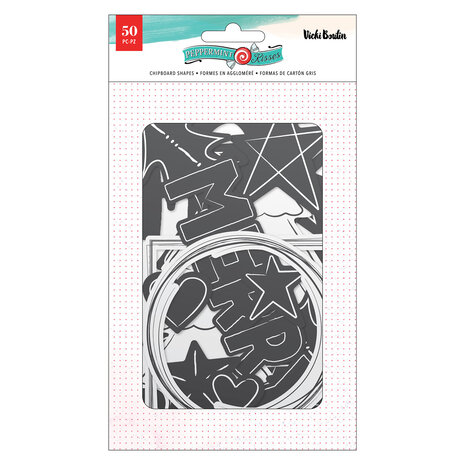 American Crafts Vicki Boutin Peppermint Kisses Chipboard Shapes (50pcs) (34021950) (OUTLET) American Crafts Vicki Boutin Peppermint Kisses Chipboard Shapes (50pcs) (34021950) (OUTLET)