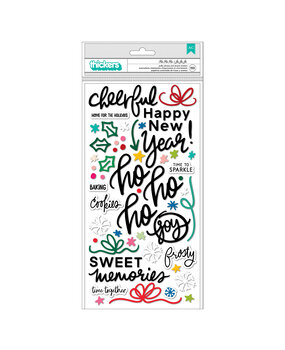 American Crafts Vicki Boutin Peppermint Kisses Thickers Phrase Ho Ho Ho (155pcs) (34021945) (OUTLET) American Crafts Vicki Boutin Peppermint Kisses Thickers Phrase Ho Ho Ho (155pcs) (34021945) (OUTLET)