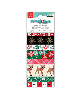 American Crafts Vicki Boutin Peppermint Kisses Washi Tape Spools (8pcs) (34021941) (OUTLET) American Crafts Vicki Boutin Peppermint Kisses Washi Tape Spools (8pcs) (34021941) (OUTLET)