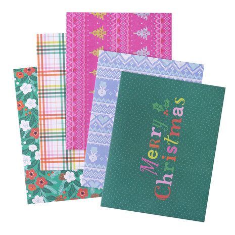 American Crafts Paige Evans Sugarplum Wishes Boxed Cards (80pcs) (34022012) (OUTLET)
