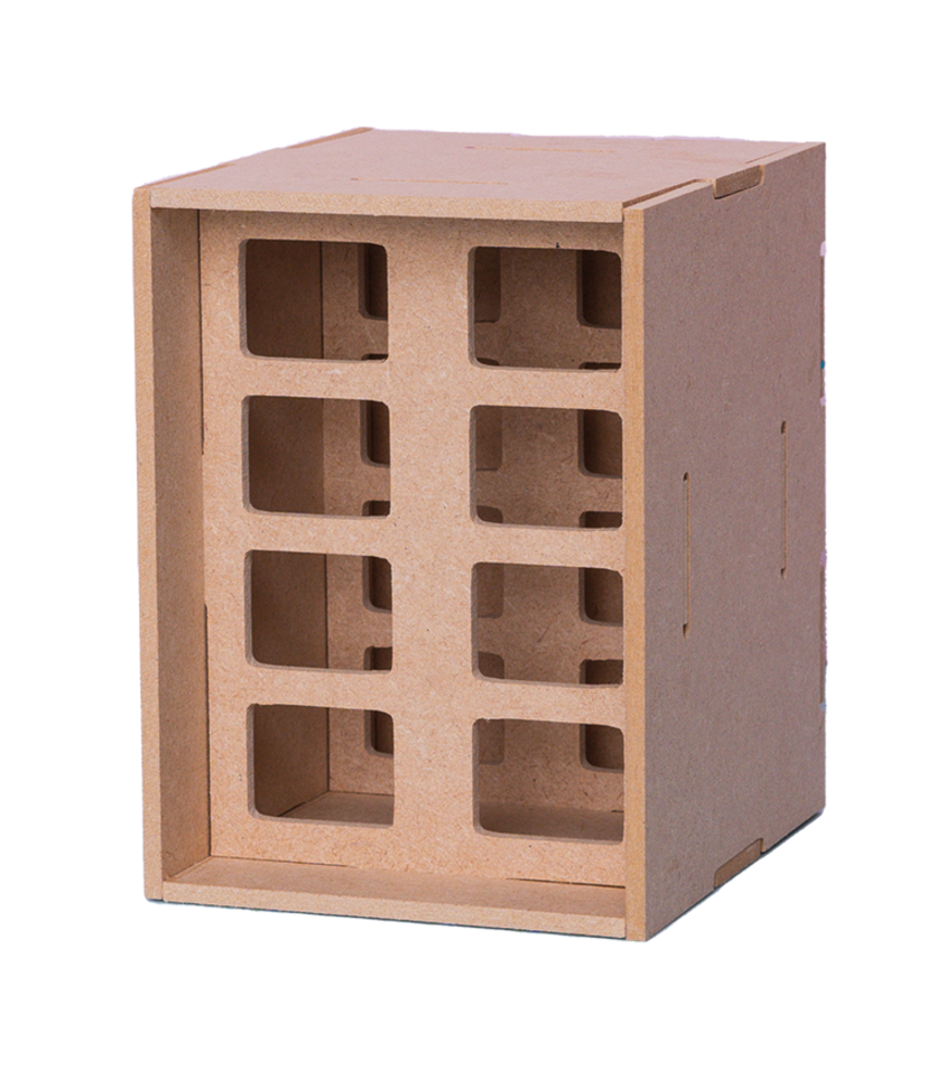 Studio Light MDF Storage Half Box Acrylic Pens (SL-ES-MDF18) (OUTLET) Studio Light MDF Storage Half Box Acrylic Pens (SL-ES-MDF18) (OUTLET)