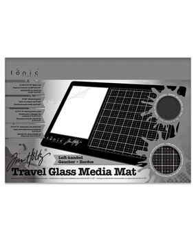 Tonic Tim Holtz Tim Holtz - Travel Glass Media Mat - Left handed