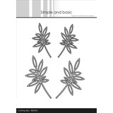 Simple and Basic Leaves Outline Cutting Dies (SBD334) (DISCONTINUED)