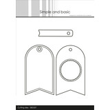 Simple and Basic Cute Tags Cutting Dies (SBD337) (DISCONTINUED)