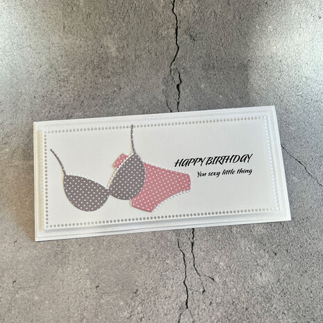 Simple and Basic Bikini Bra Set Cutting Dies (SBD336) (DISCONTINUED)