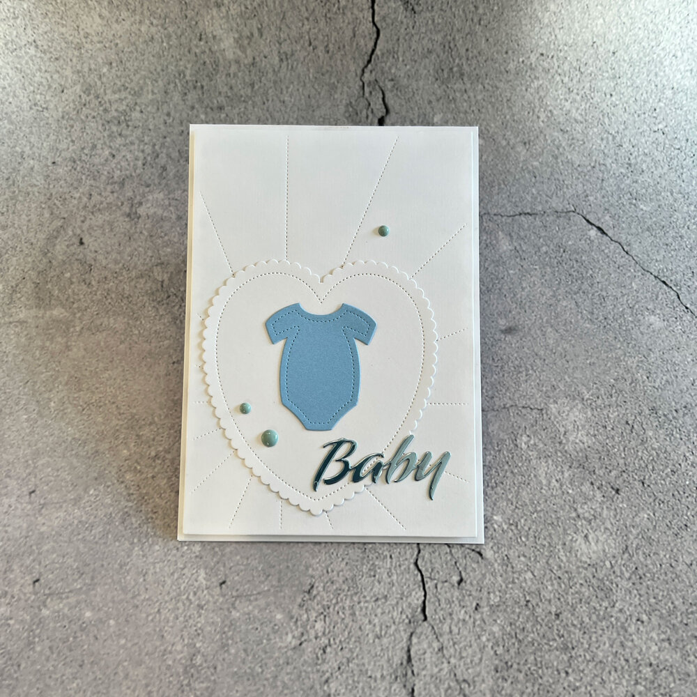 Simple and Basic Baby Onesie Cutting Dies (SBD335) (OUTLET)