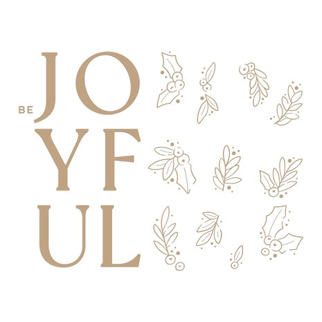 Spellbinders Joyful Glimmer Hot Foil Plate (GLP-390) (OUTLET) Spellbinders Joyful Glimmer Hot Foil Plate (GLP-390) (OUTLET)
