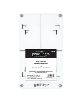 Spellbinders BetterPress Replacement Platen (BP-086) Spellbinders BetterPress Replacement Platen (BP-086)
