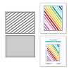 Spellbinders Super Stripes Background Etched Dies (S4-1275) (DISCONTINUED) Spellbinders Super Stripes Background Etched Dies (S4-1275) (DISCONTINUED)