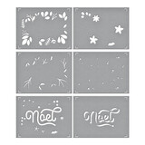 Spellbinders Layered Noel Foliage Stencils (STN-067) (OUTLET)