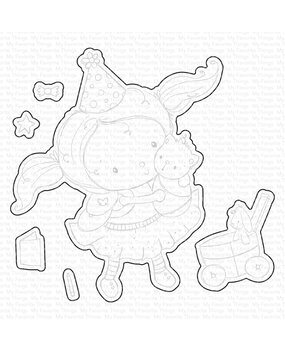 My Favorite Things Birthday Squeeze Die-namics (MFT-2566) (OUTLET)