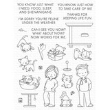 My Favorite Things Feline Fun Clear Stamps (YUZU-020) (OUTLET)