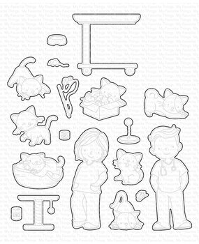 My Favorite Things Feline Fun Die-namics (MFT-2574) (OUTLET)