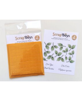 ScrapBoys 3D Foam Cubes 2 mm 1x1 cm (200pcs) (SB-01) (DISCONTINUED)