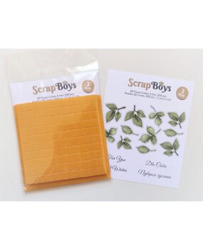 ScrapBoys 3D Foam Cubes 3 mm 1x1 cm (200pcs) (SB-02) (DISCONTINUED) ScrapBoys 3D Foam Cubes 3 mm 1x1 cm (200pcs) (SB-02) (DISCONTINUED)