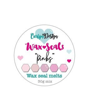 CarlijnDesign Wax Seal Melts "Pinks" 30g (CDWX-0035) (DISCONTINUED)