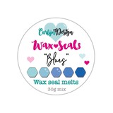 CarlijnDesign Wax Seal Melts "Blues" 30g (CDWX-0037) (OUTLET)