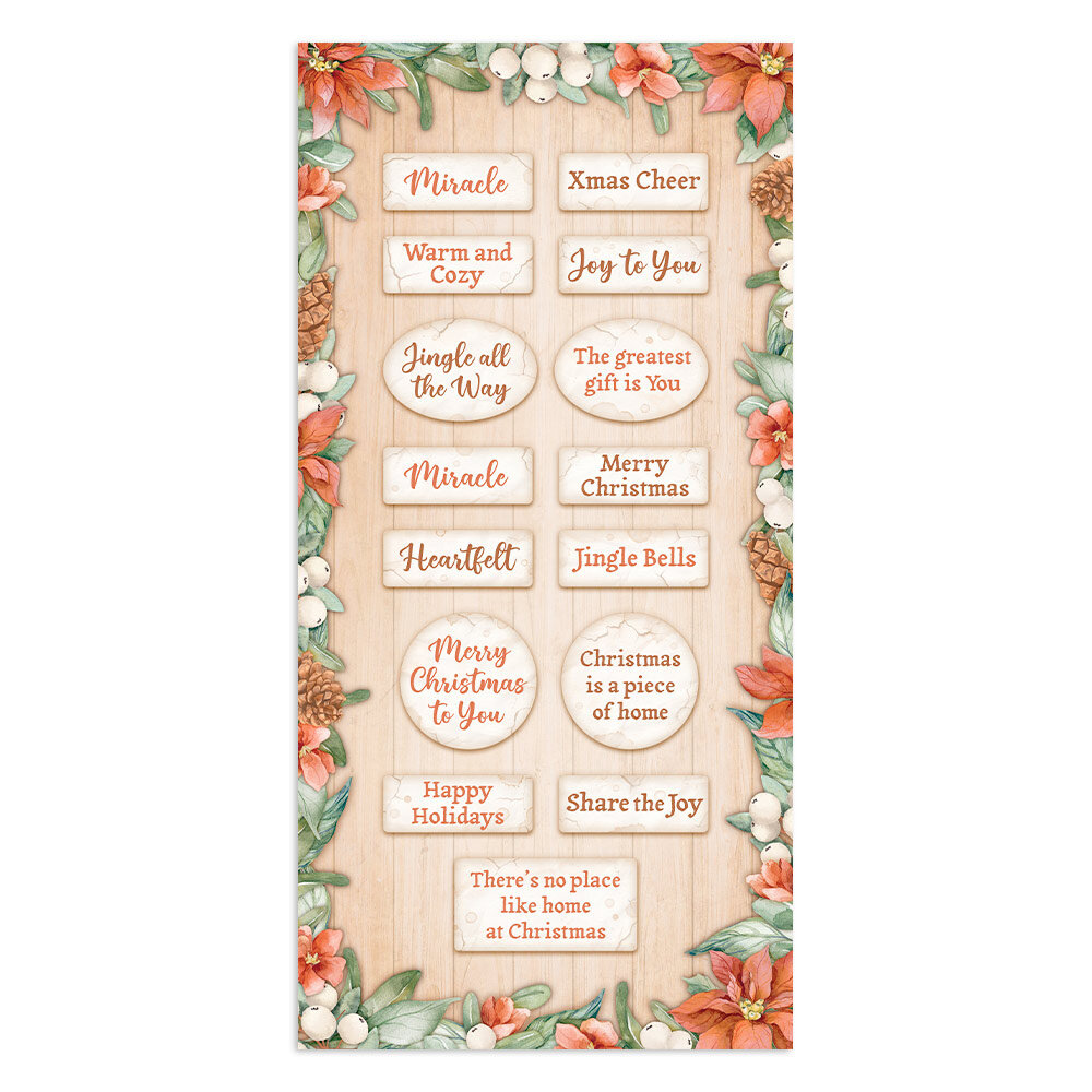 Stamperia All Around Christmas Collectables 6x12 Inch Paper Pack (SBBV24) (DISCONTINUED) Stamperia All Around Christmas Collectables 6x12 Inch Paper Pack (SBBV24) (DISCONTINUED)