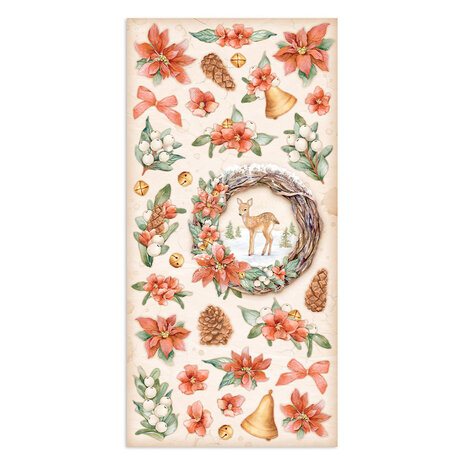 Stamperia All Around Christmas Collectables 6x12 Inch Paper Pack (SBBV24) (DISCONTINUED) Stamperia All Around Christmas Collectables 6x12 Inch Paper Pack (SBBV24) (DISCONTINUED)