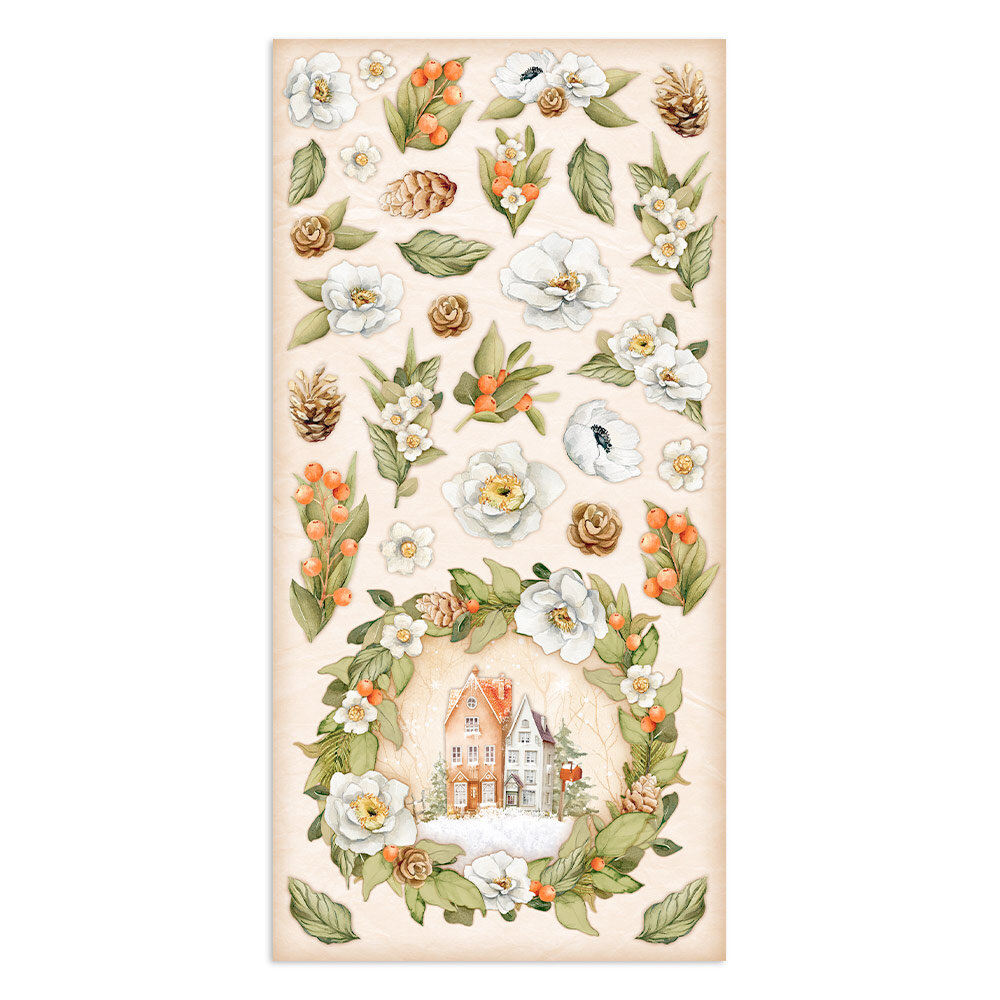 Stamperia All Around Christmas Collectables 6x12 Inch Paper Pack (SBBV24) (DISCONTINUED) Stamperia All Around Christmas Collectables 6x12 Inch Paper Pack (SBBV24) (DISCONTINUED)