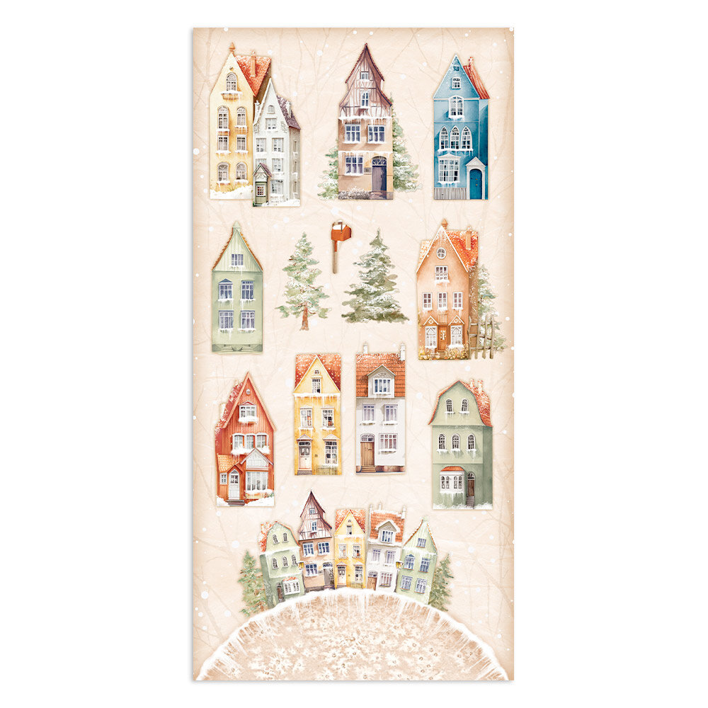 Stamperia All Around Christmas Collectables 6x12 Inch Paper Pack (SBBV24) (DISCONTINUED) Stamperia All Around Christmas Collectables 6x12 Inch Paper Pack (SBBV24) (DISCONTINUED)