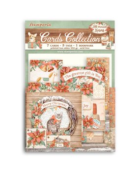 Stamperia All Around Christmas Cards Collection (SBCARD20) (DISCONTINUED)