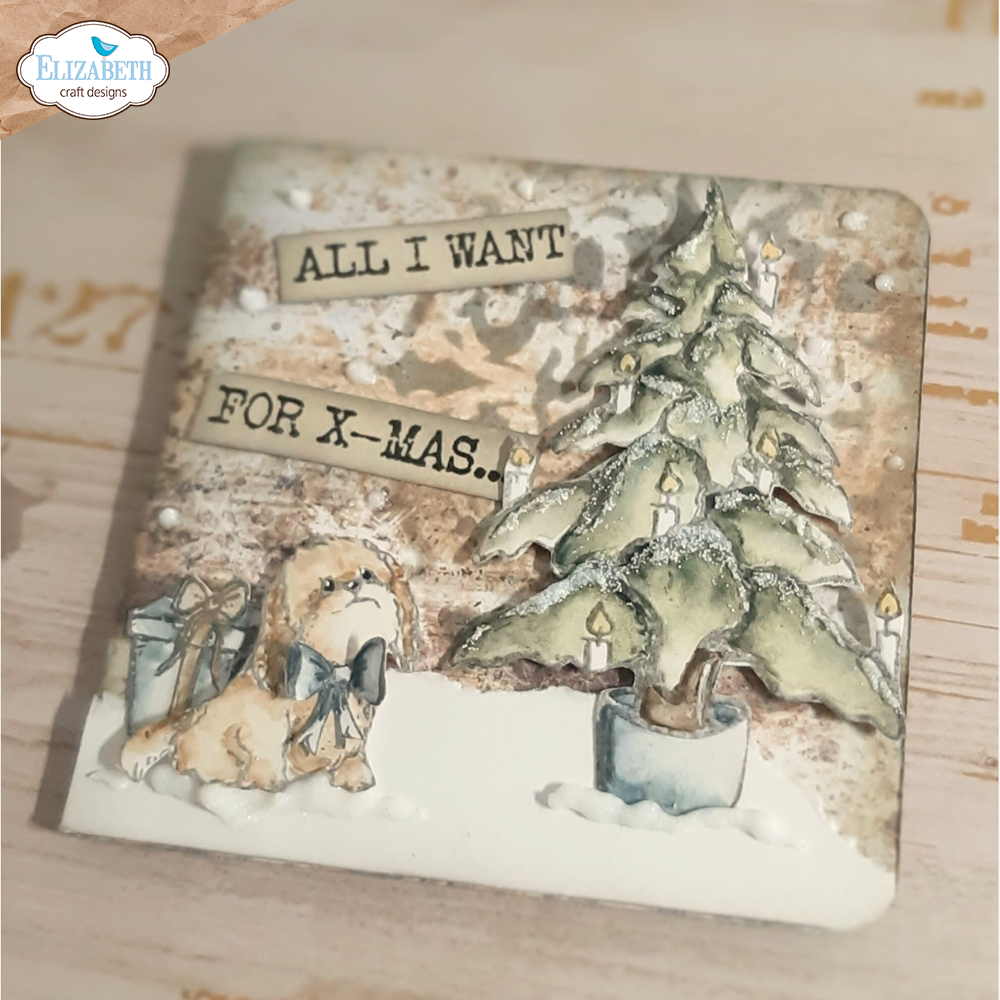 Elizabeth Craft Designs All I Want... Stamps (CS309) (DISCONTINUED)