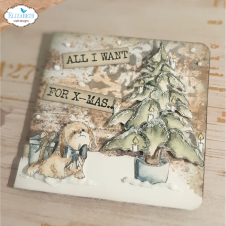 Elizabeth Craft Designs All I Want... Stamps (CS309) (OUTLET)