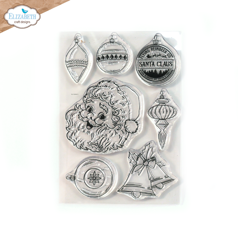 Elizabeth Craft Designs Santa Claus Stamps (CS310) (OUTLET)