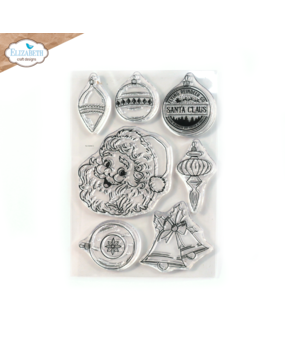 Elizabeth Craft Designs Santa Claus Stamps (CS310) (OUTLET)