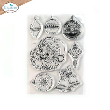 Elizabeth Craft Designs Santa Claus Stamps (CS310) (OUTLET)
