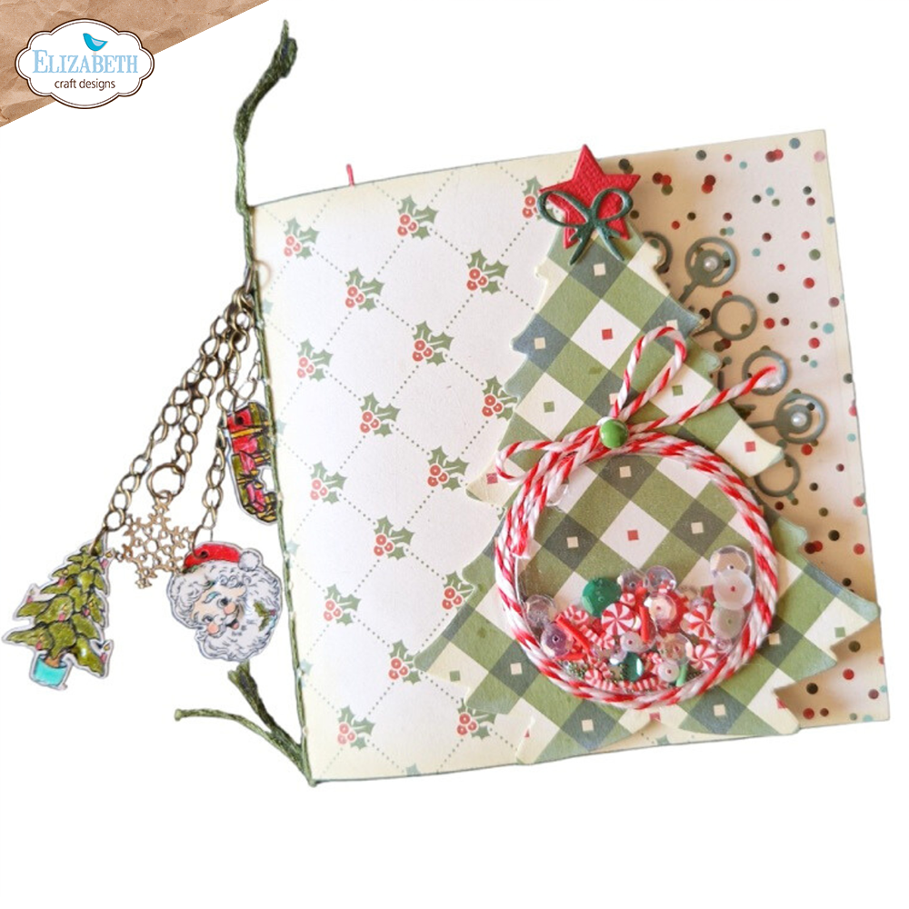 Elizabeth Craft Designs Santa Claus Stamps (CS310) (DISCONTINUED)