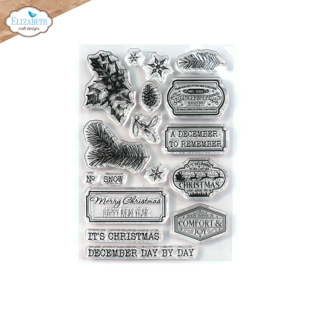 Elizabeth Craft Designs December to Remember Stamps (CS311) (DISCONTINUED) Elizabeth Craft Designs December to Remember Stamps (CS311) (DISCONTINUED)