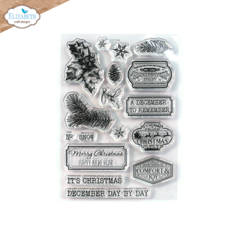Elizabeth Craft Designs December to Remember Stamps (CS311) (DISCONTINUED) Elizabeth Craft Designs December to Remember Stamps (CS311) (DISCONTINUED)