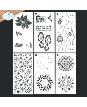 Elizabeth Craft Designs Journal 2 Stencils (S050) (DISCONTINUED)