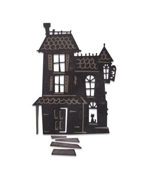 Sizzix Thinlits Die by Tim Holtz Haunted (3pcs) (664735) Sizzix Thinlits Die by Tim Holtz Haunted (3pcs) (664735)