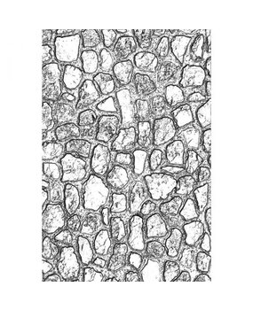 Sizzix 3D Texture Fades by Tim Holtz Cobblestone #2 (665375)