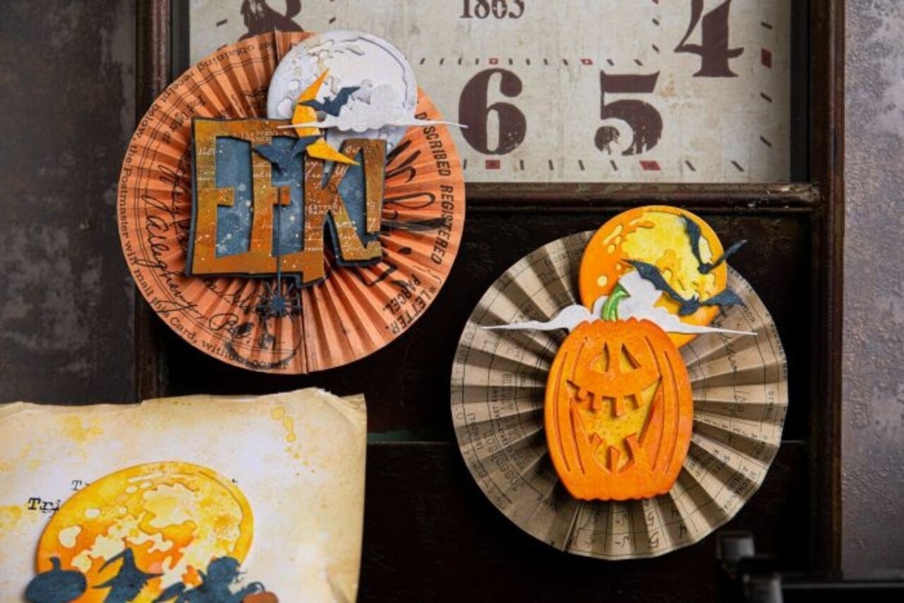 Sizzix Thinlits Die by Tim Holtz Big Frights (12pcs) (666381) (DISCONTINUED) Sizzix Thinlits Die by Tim Holtz Big Frights (12pcs) (666381) (DISCONTINUED)