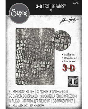 Sizzix 3D Texture Fades by Tim Holtz Reptile (666296) Sizzix 3D Texture Fades by Tim Holtz Reptile (666296)