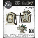 Sizzix Thinlits Colorize by Tim Holtz Graveyard (22pcs) (666383) Sizzix Thinlits Colorize by Tim Holtz Graveyard (22pcs) (666383)