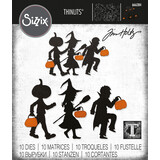 Sizzix Thinlits Die by Tim Holtz Halloween Night (10pcs) (666384) (DISCONTINUED) Sizzix Thinlits Die by Tim Holtz Halloween Night (10pcs) (666384) (DISCONTINUED)
