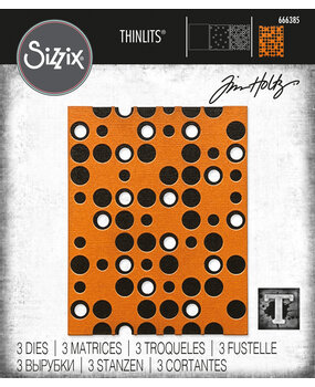 Sizzix Thinlits Die by Tim Holtz Layered Dots (3pcs) (666385) (DISCONTINUED) Sizzix Thinlits Die by Tim Holtz Layered Dots (3pcs) (666385) (DISCONTINUED)