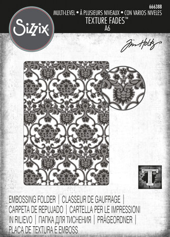 Sizzix Multi-Level Texture Fades by Tim Holtz Tapestry (666388) (DISCONTINUED)