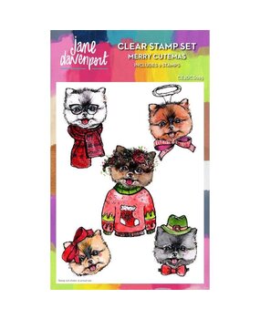 Creative Expressions Jane Davenport Clear Stamp Set Merry Cutemas (CEJDCS025) (OUTLET) Creative Expressions Jane Davenport Clear Stamp Set Merry Cutemas (CEJDCS025) (OUTLET)