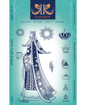 Katkin Krafts Wise Man A5 Clear Stamp Set (KK0019) (OUTLET)