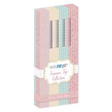 Papers For You Summer Trip Leather Paper Kit (4pcs) (PFY-12281) (DISCONTINUED)